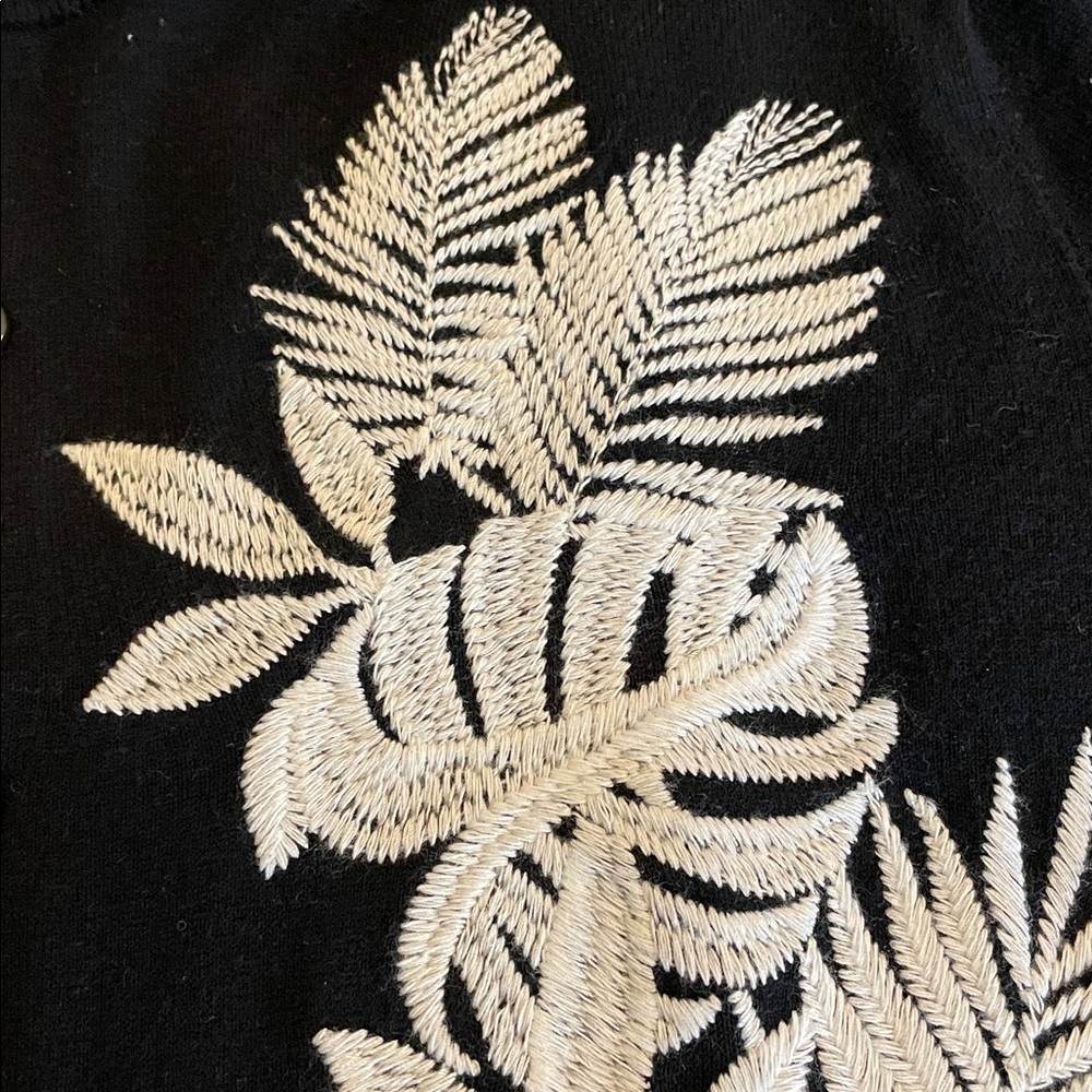 J. Crew Embroidered cardigan sweater XS - Picture 3 of 9